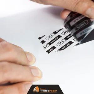 custom heat seal paper