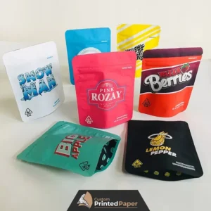 Custom Shape Mylar Bags