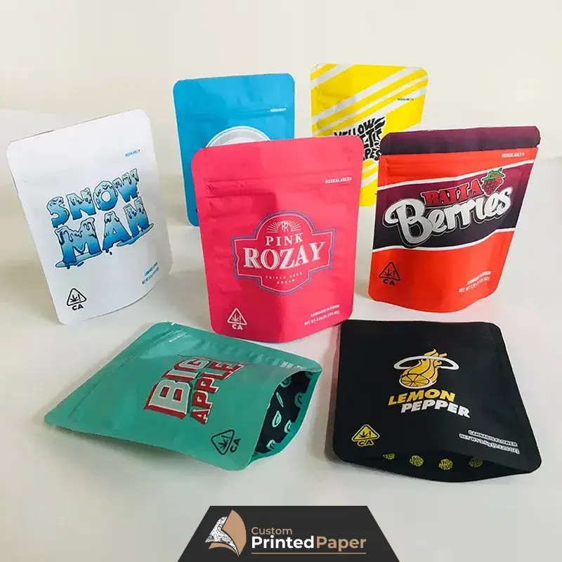 Custom Shape Mylar Bags