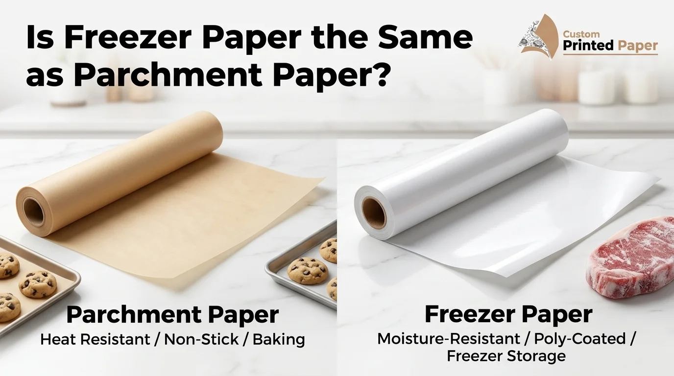 Is Freezer Paper the Same as Parchment Paper?
