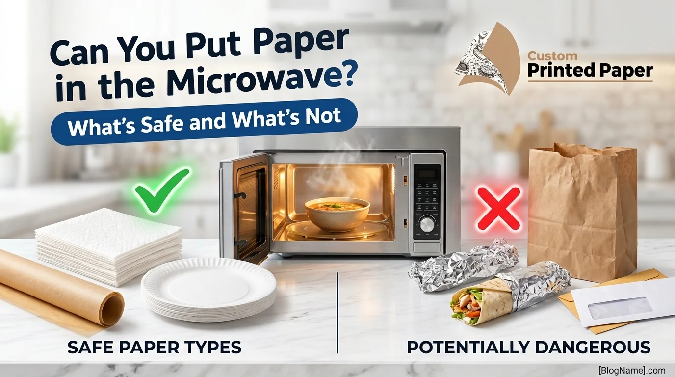 Can You Put Paper in the Microwave? What’s Safe and What’s Not