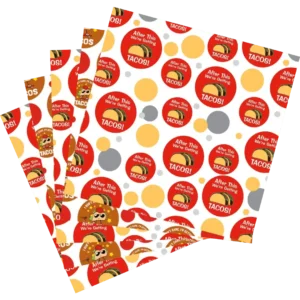 Custom Taco Wrapping Paper