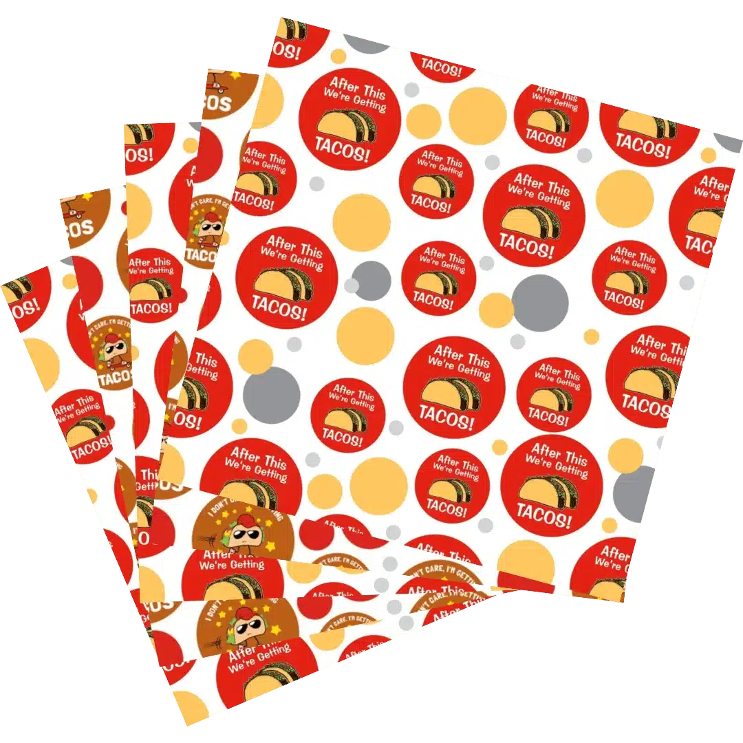 Custom Taco Wrapping Paper