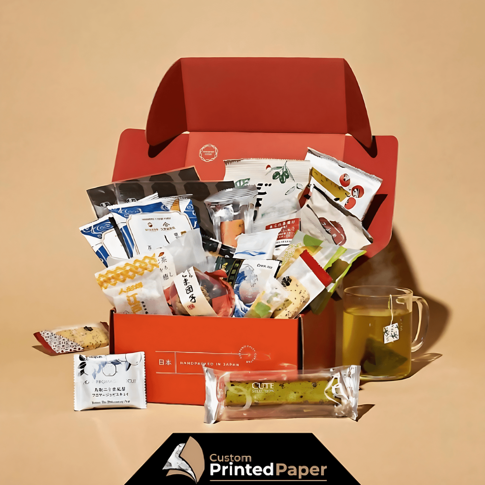 custom snack boxes with logos