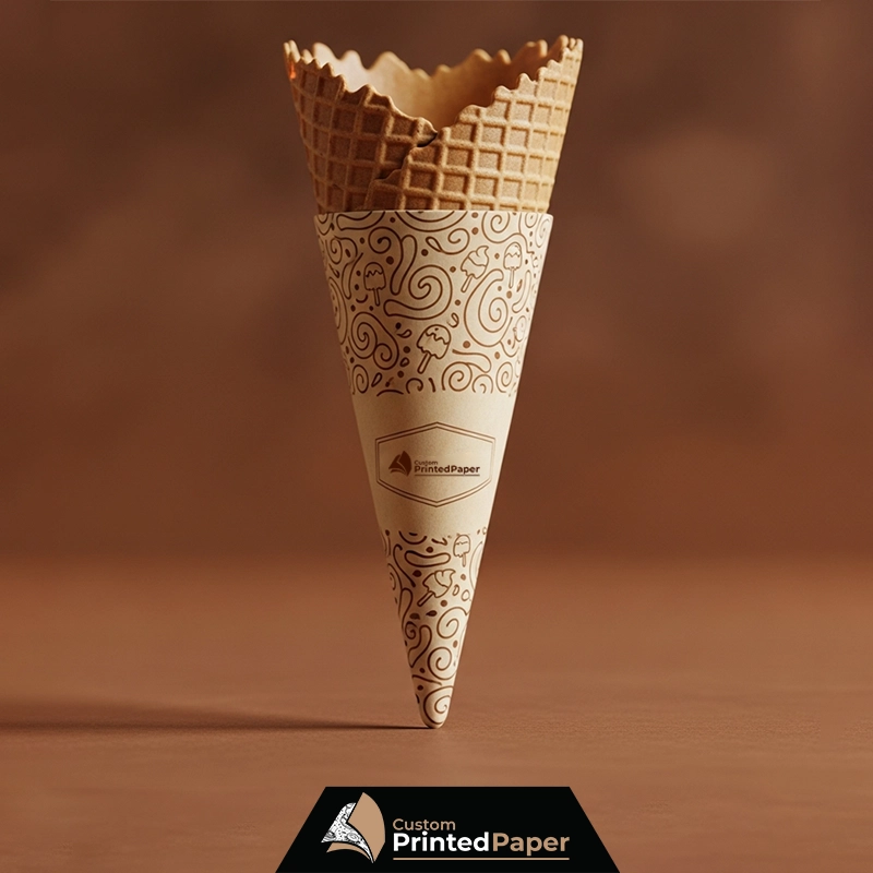 Custom Crepe Cone Sleeves