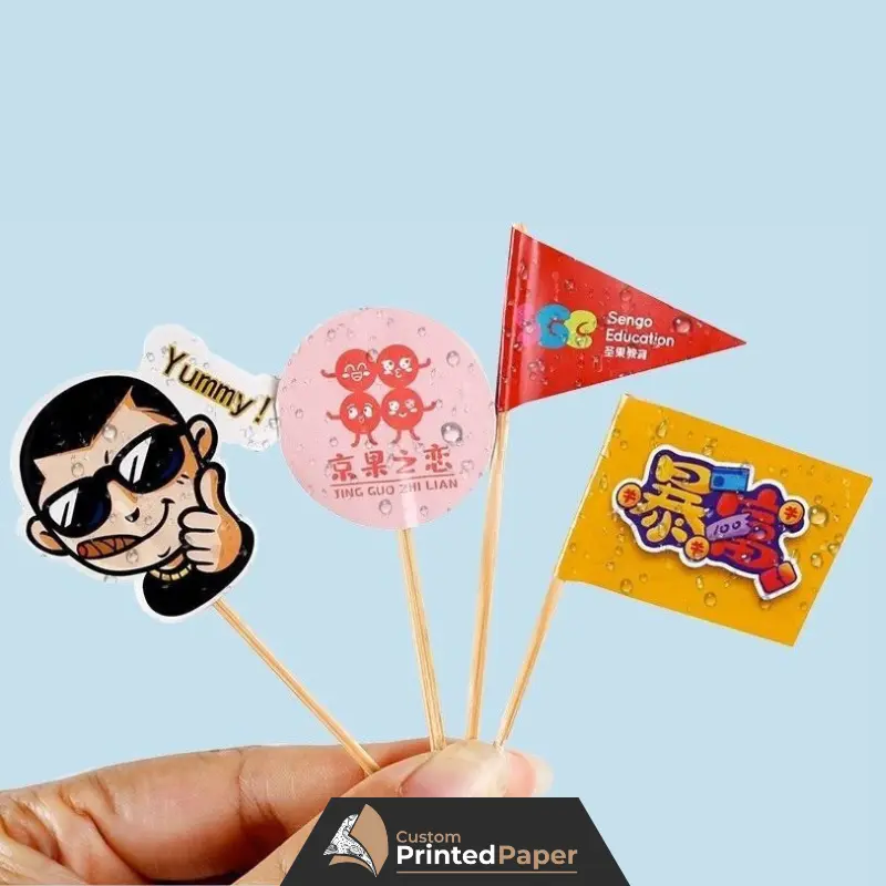 Custom Food Flags