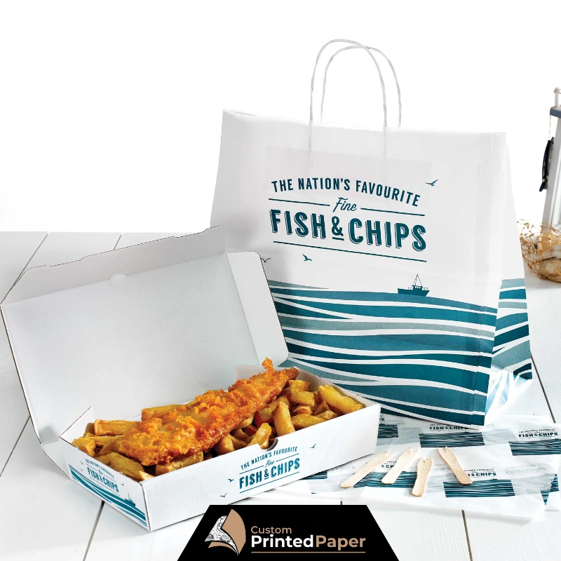 Custom Fish And Chips Boxes