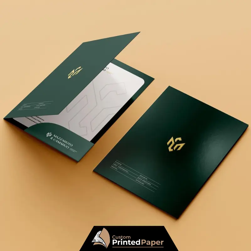 Custom Folders With Pockets