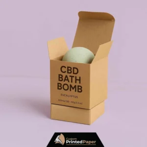 Custom CBD Bath Bomb Boxes