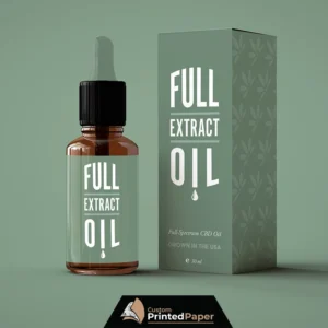 Custom CBD Tincture Boxes