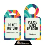 Custom Door Hang Tags