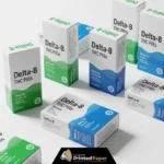 Delta-8 THC Pills Boxes
