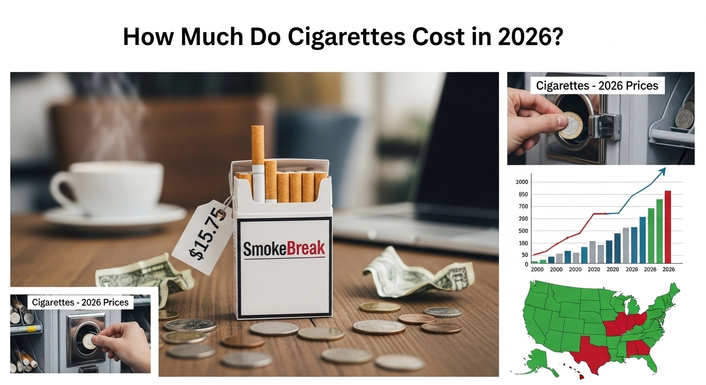 How Much Do Cigarettes Cost in 2026? State-by-State Price Guide