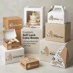Custom Self-Lock Cake Boxes