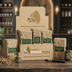 Delta-8 THC Display Boxes