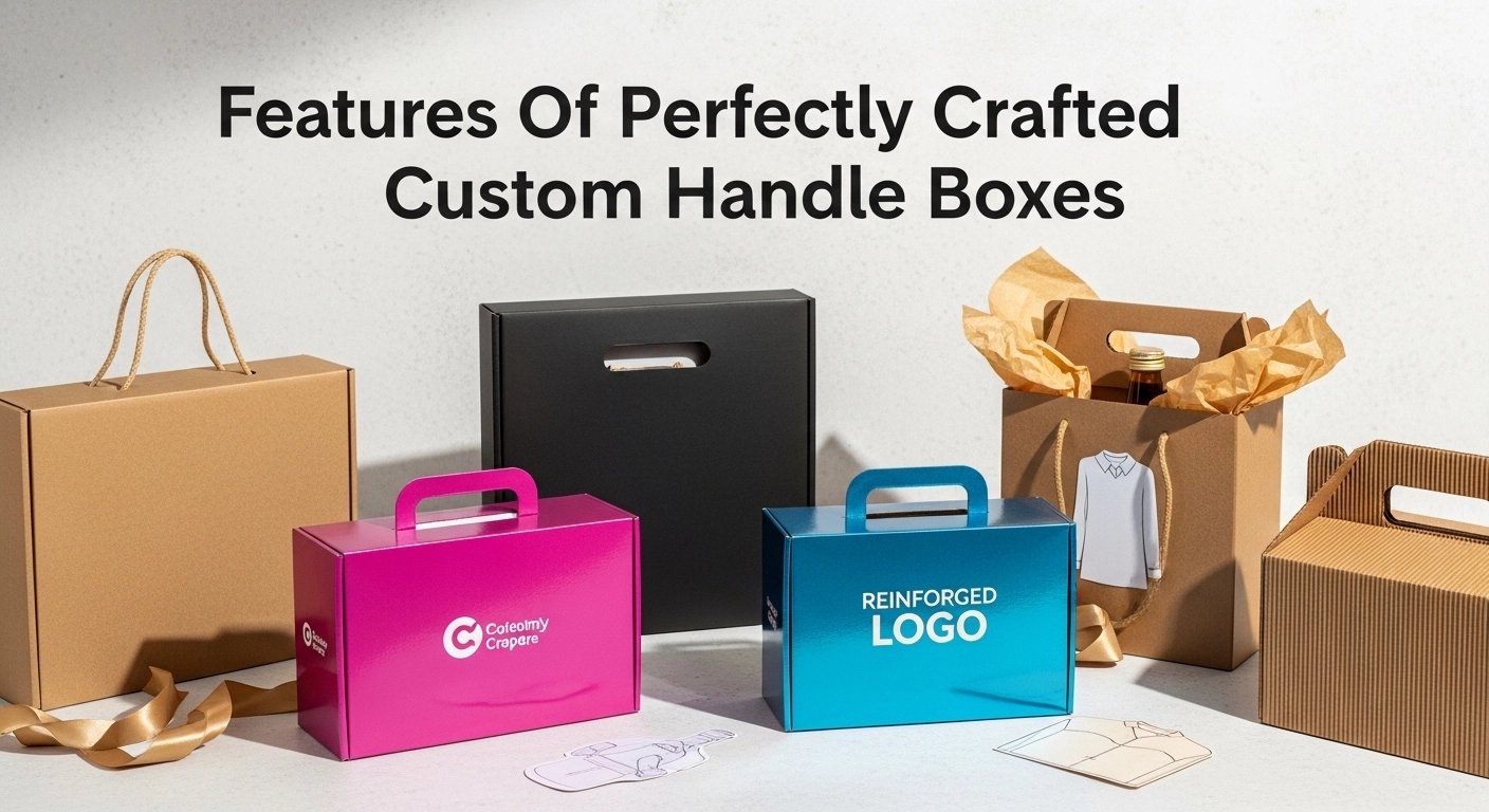 Features Of Perfectly Crafted Handle Packaging Boxes
