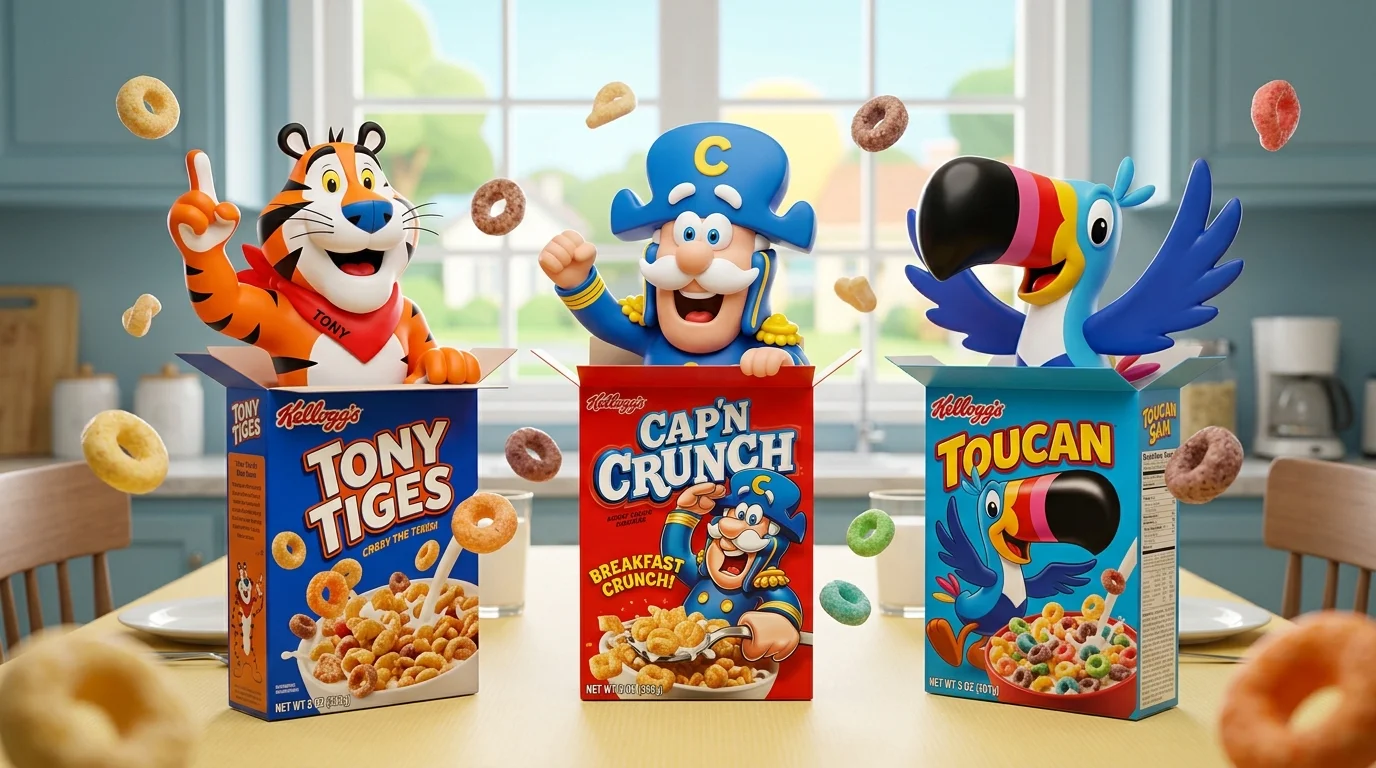 World of Cereal Mascots: From Iconic Characters to Cherished Childhood Memories