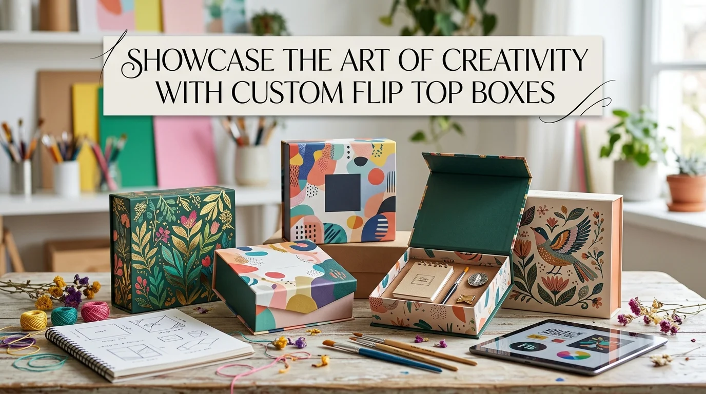 Showcase The Art Of Creativity With Flip Top Boxes