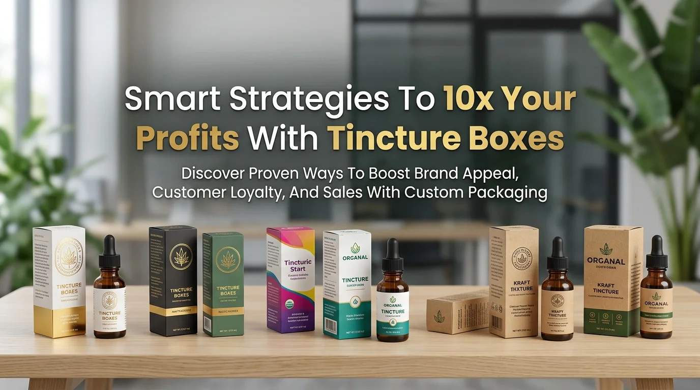 Smart Strategies To 10x Your Profits With Tincture Box Packaging