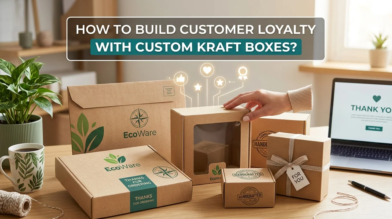 How To Build Customer Loyalty With Custom Kraft Boxes?