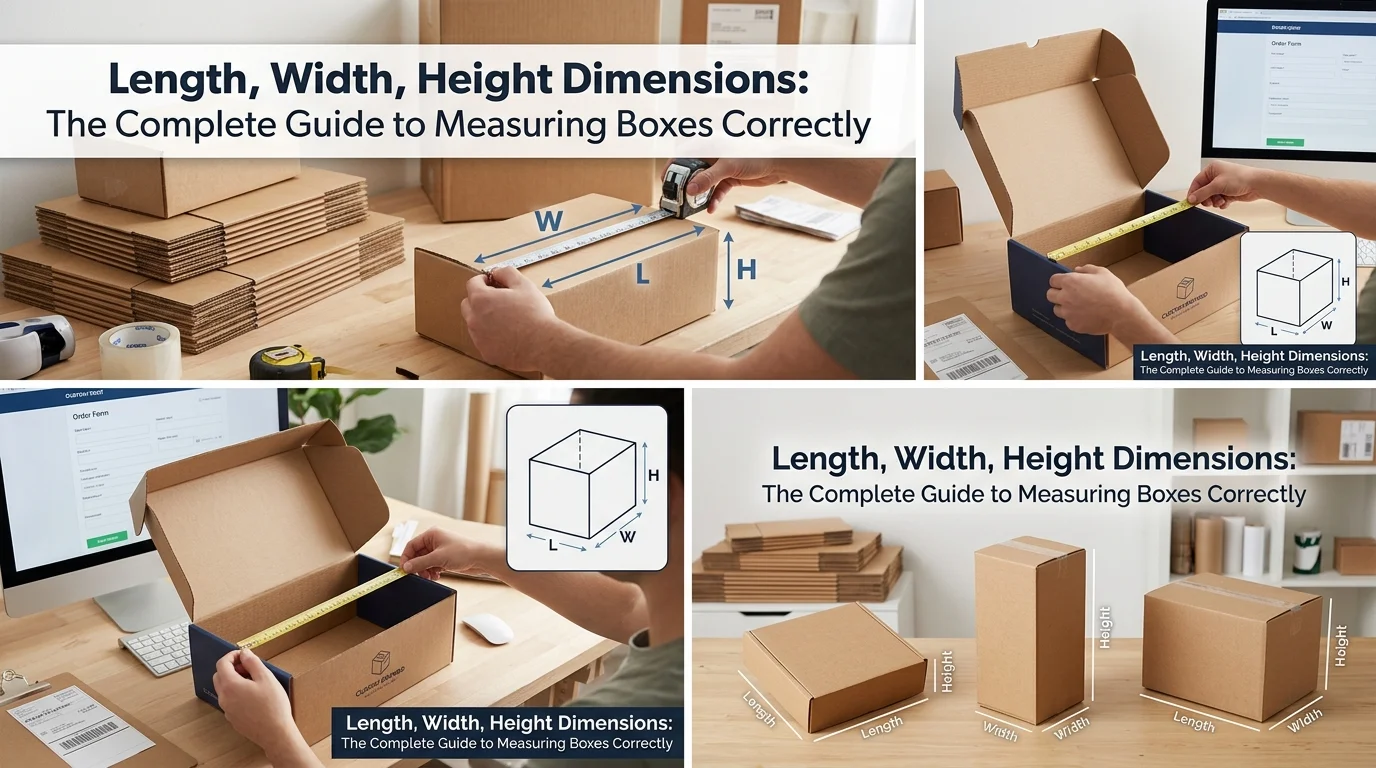 Length, Width, Height Dimensions: The Complete Guide to Measuring Boxes Correctly