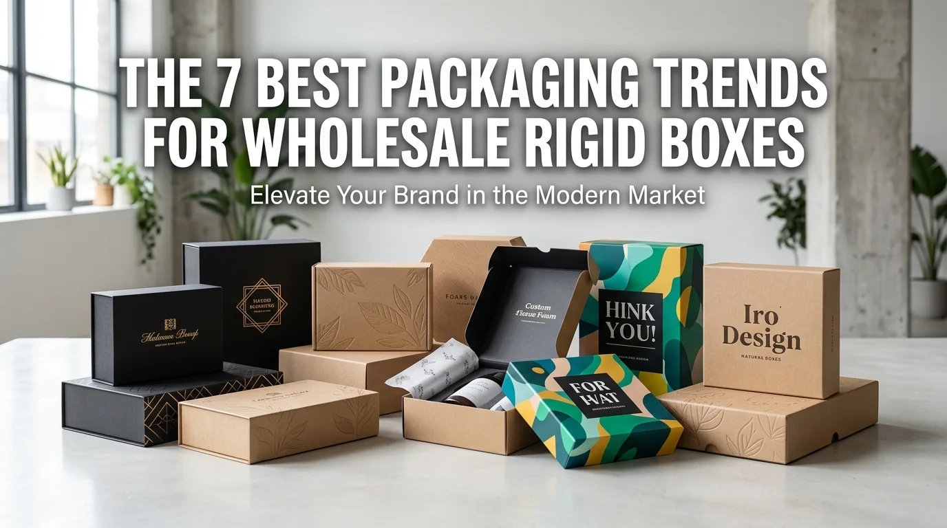 The 7 Best Packaging Trends For Wholesale Rigid Boxes