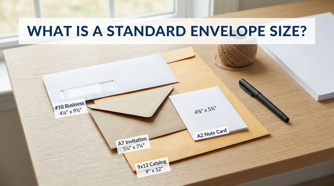 What Is a Standard Envelope Size? Complete Guide