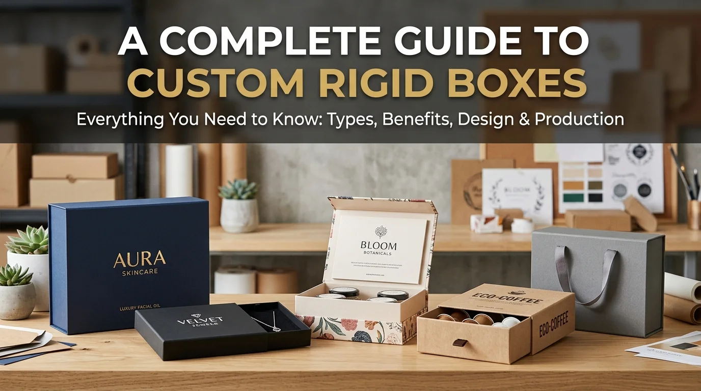 A Complete Guide To Custom Rigid Boxes & Packaging
