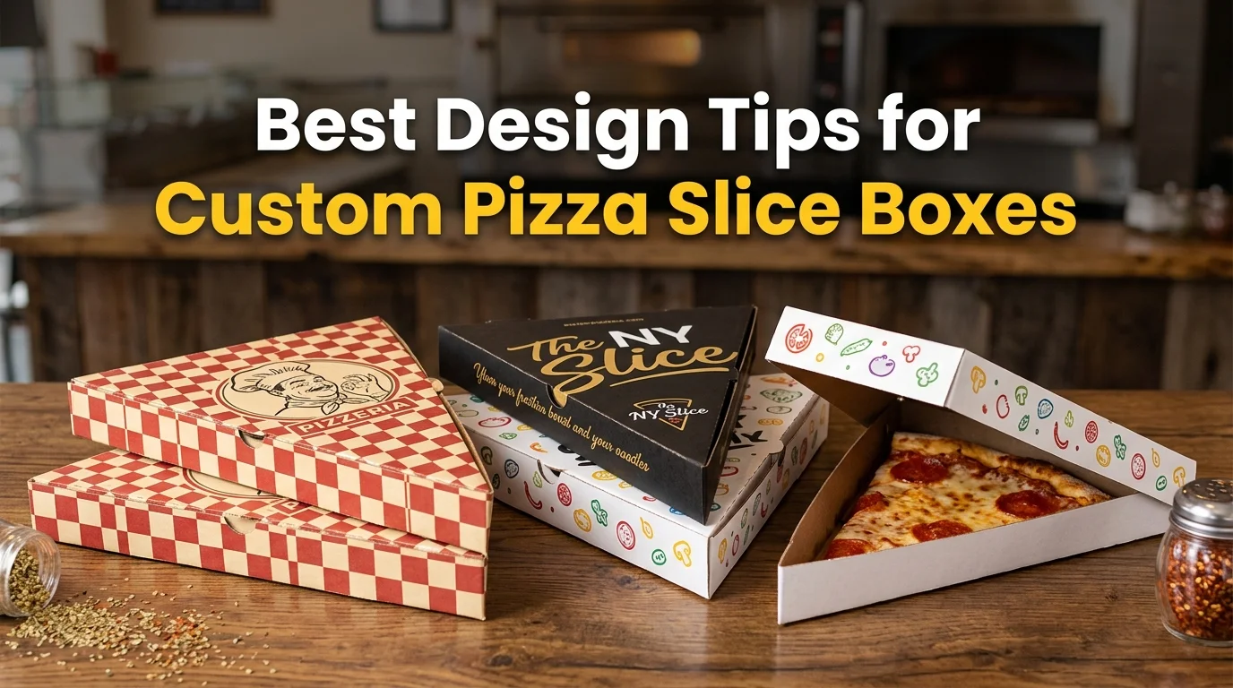 Best Design Tips for Custom Pizza Slice Boxes