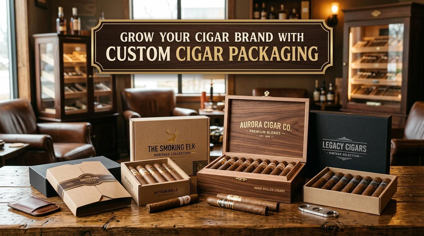 Grow Your Cigar Brand with Custom Cigar Packaging