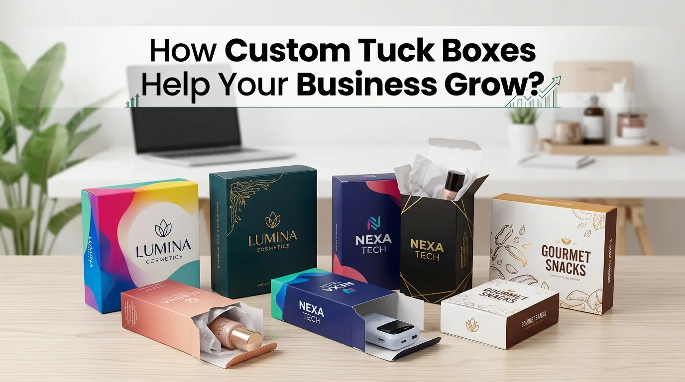 How Custom Tuck Boxes Help In Your Business Growth?