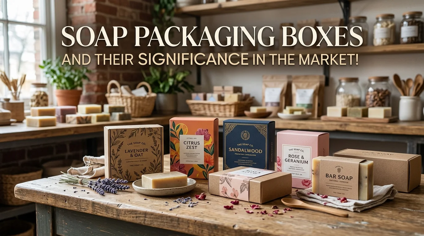 Soap Packaging Boxes And Their Significance In The Market!