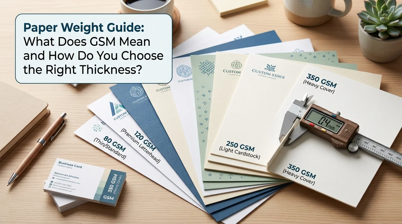 Paper Weight Guide: What Does GSM Mean and How Do You Choose the Right Thickness?