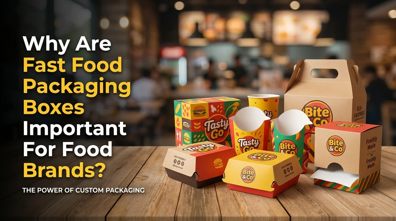 Why Are Fast Food Packaging Boxes Important For Food Brands?